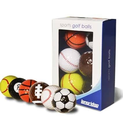 6 Sport Design Golf Balls