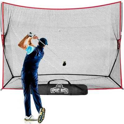 Heavy Duty Golf Net 10 X 7 - Perfect Golf Practice Net