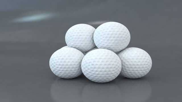 How to clean golf balls
